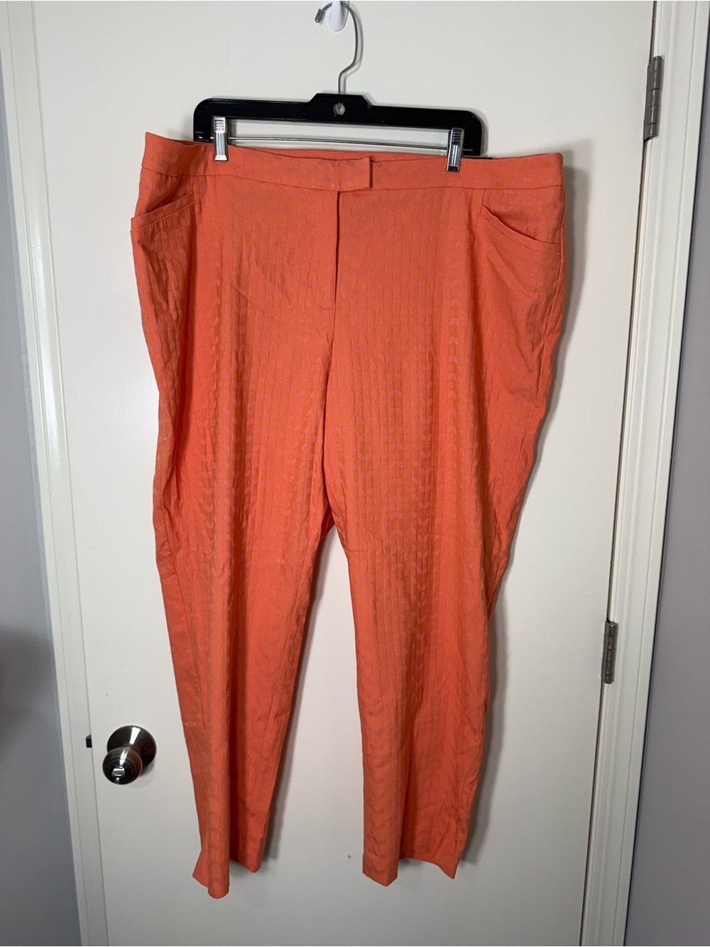 Lane Bryant Coral Madison Ankle Pants Plus Size 24
